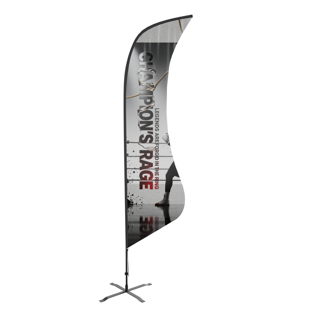Shark Fin Custom Feather Flags