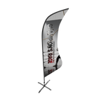 Shark Fin Custom Feather Flags