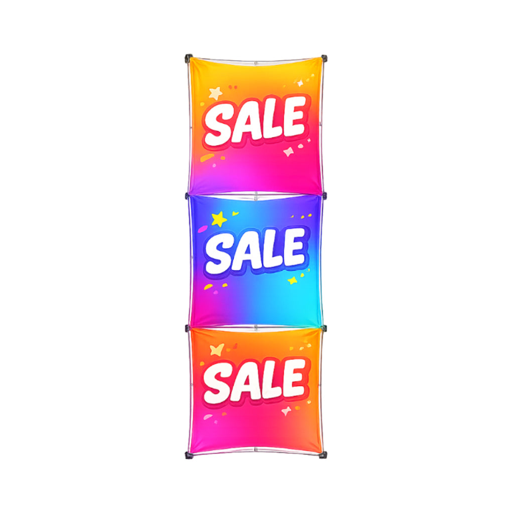 Sale, Sale, Sale - 1x3 Grid Pop Up Display