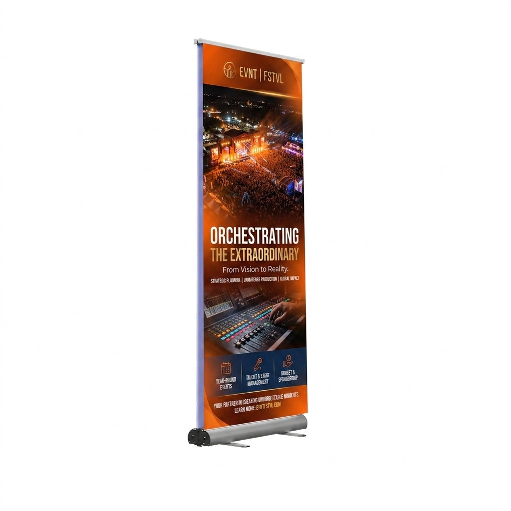 Double Sided Rollup Banners