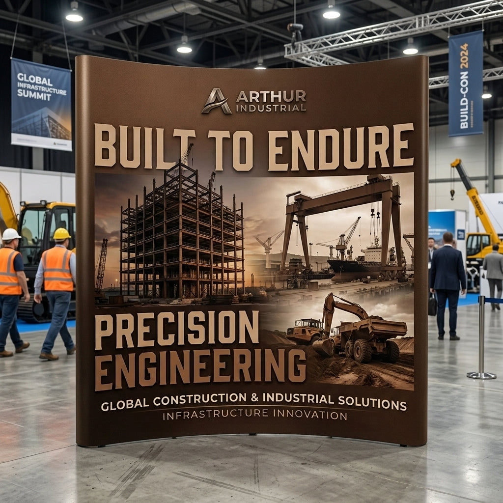 Curved Fabric Pop Up Displays