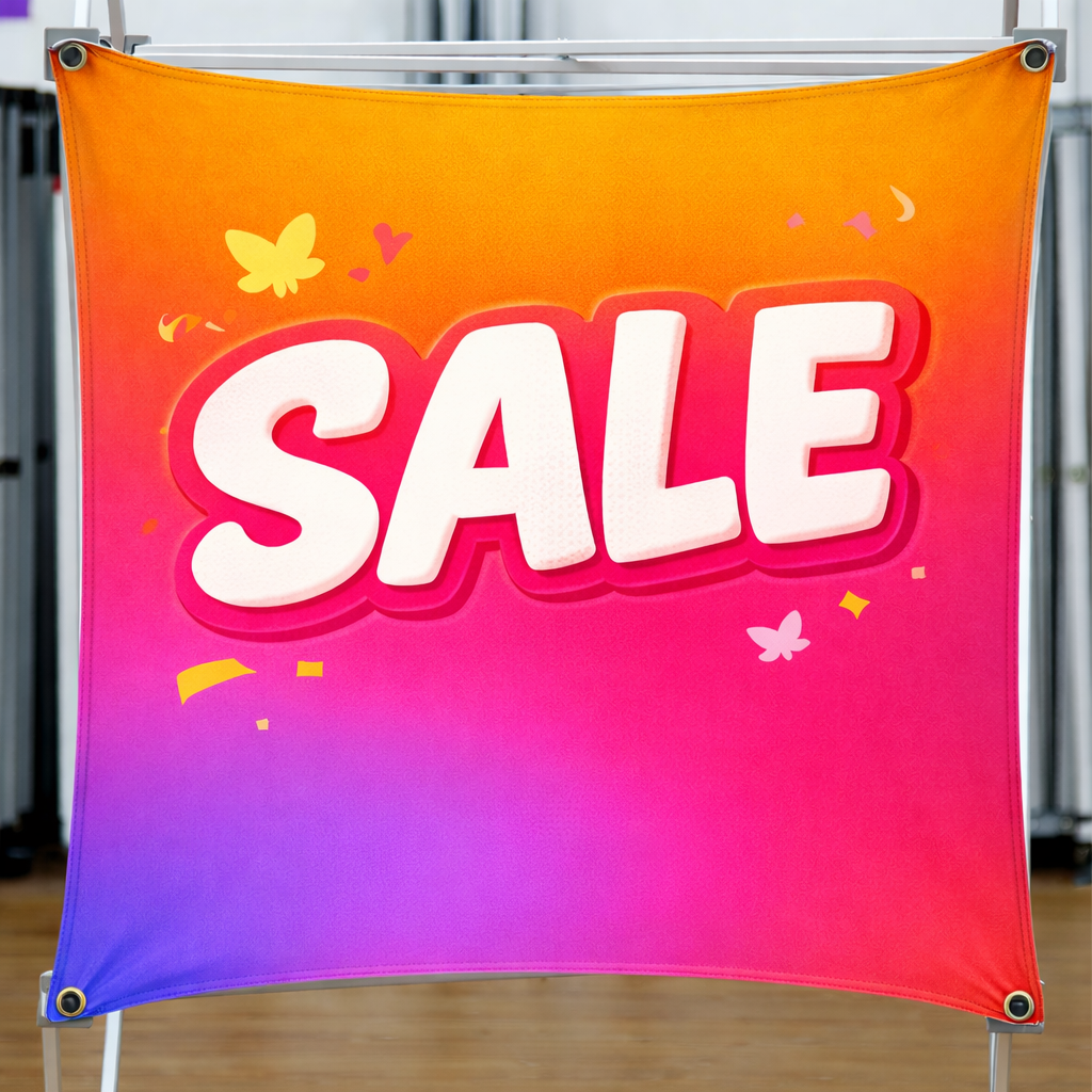Sale, Sale, Sale - 1x3 Grid Pop Up Display