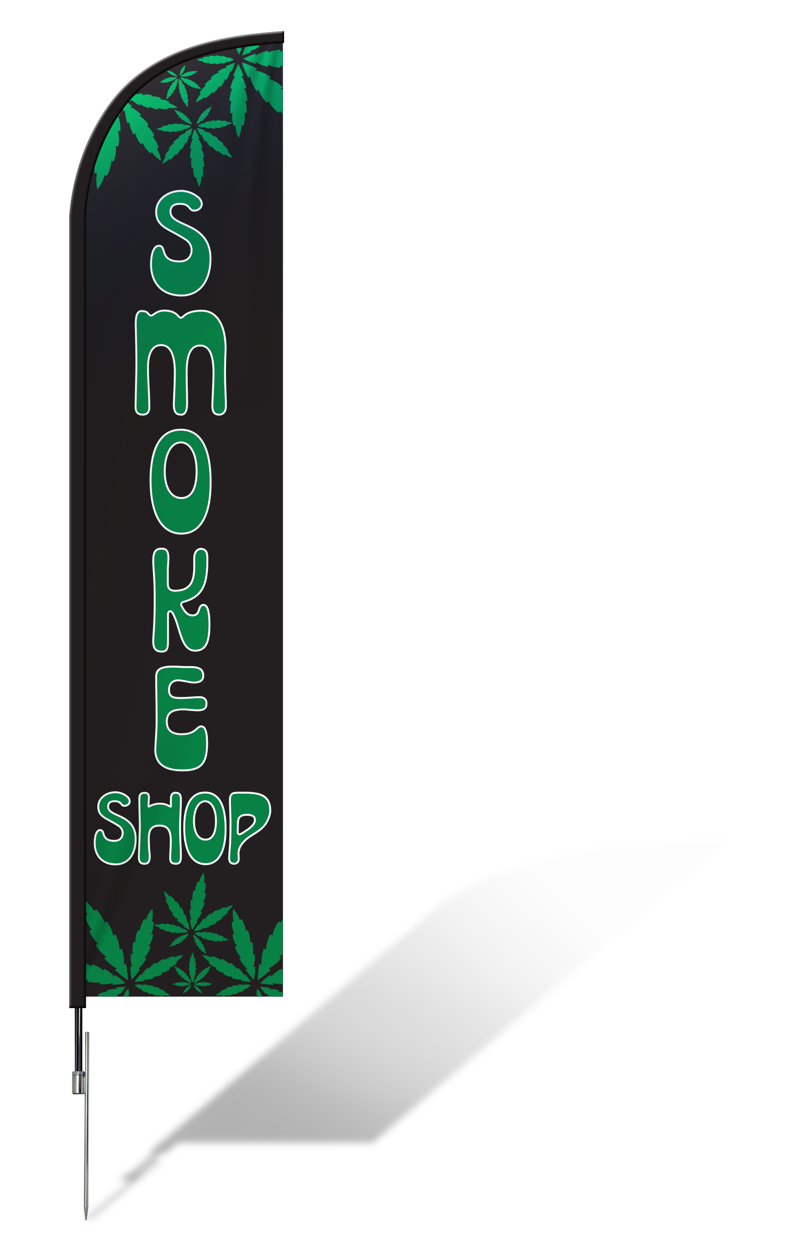 Smoke Shop Feather Banner