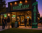 Smoke Shop Feather Banner