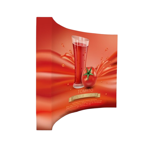 Curved Fabric Pop Up Displays