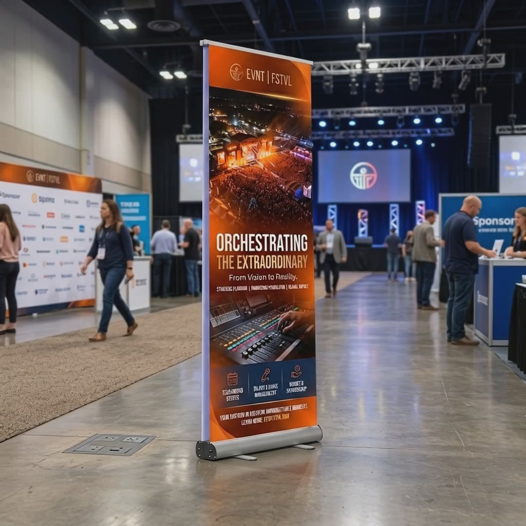 Double Sided Rollup Banners