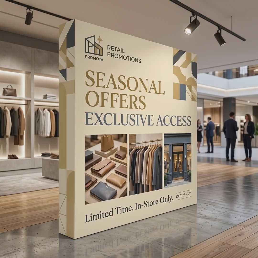 Straight Fabric Pop Up Displays